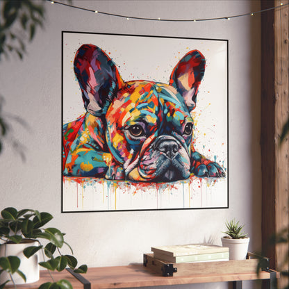 Frenchie In Color 2 Fine Art Posters