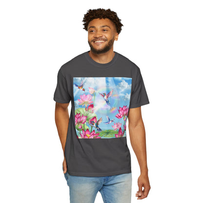 Sipping On Sunshine Unisex Garment-Dyed T-shirt