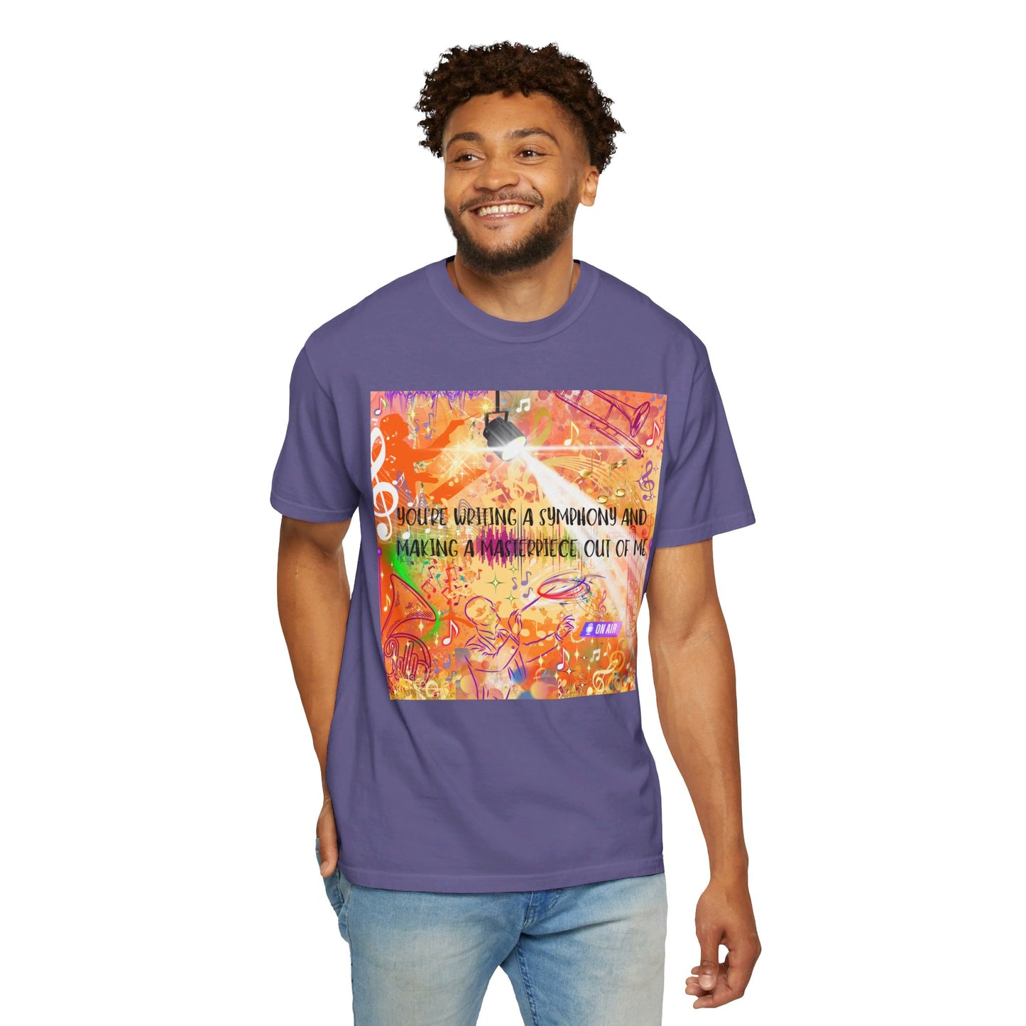 Symphony Unisex Garment-Dyed T-shirt