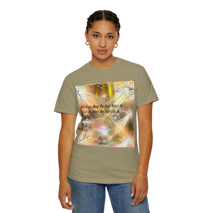 Don't Worry Unisex Garment-Dyed T-shirt