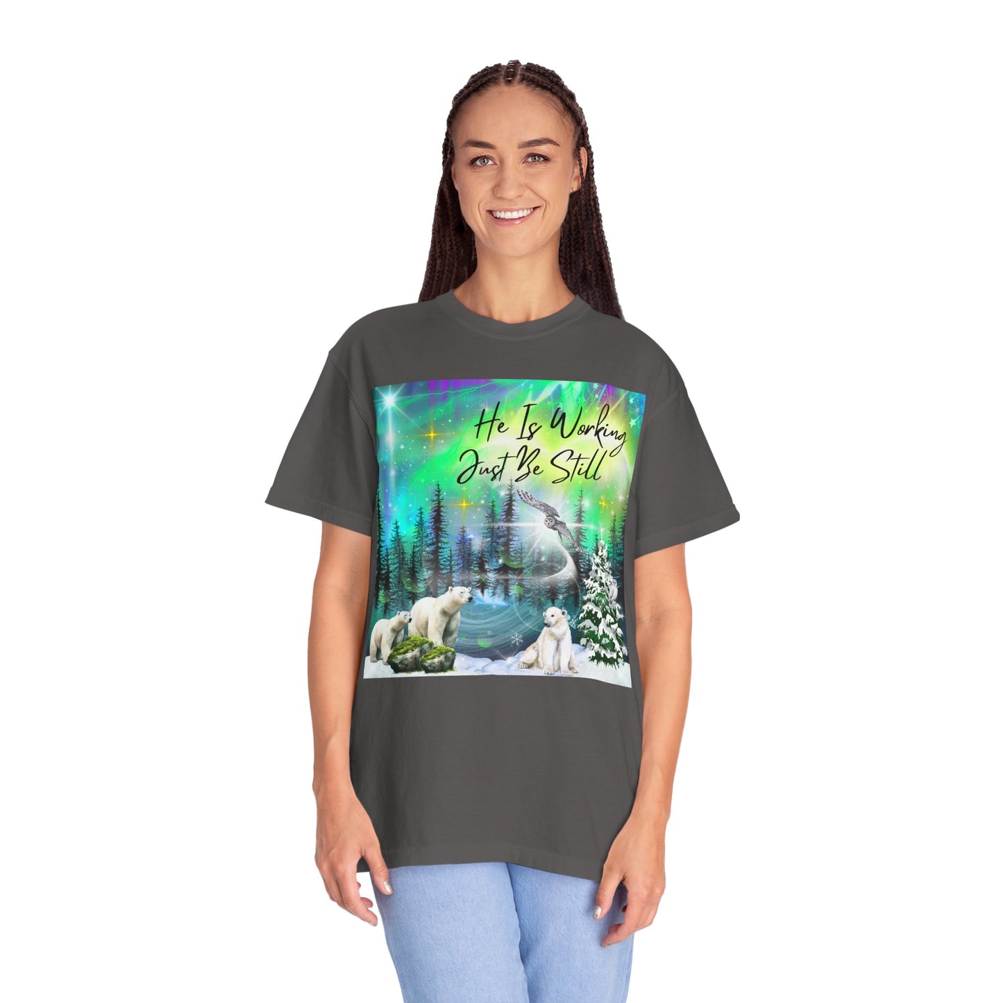 Just Be Still Unisex Garment-Dyed T-shirt