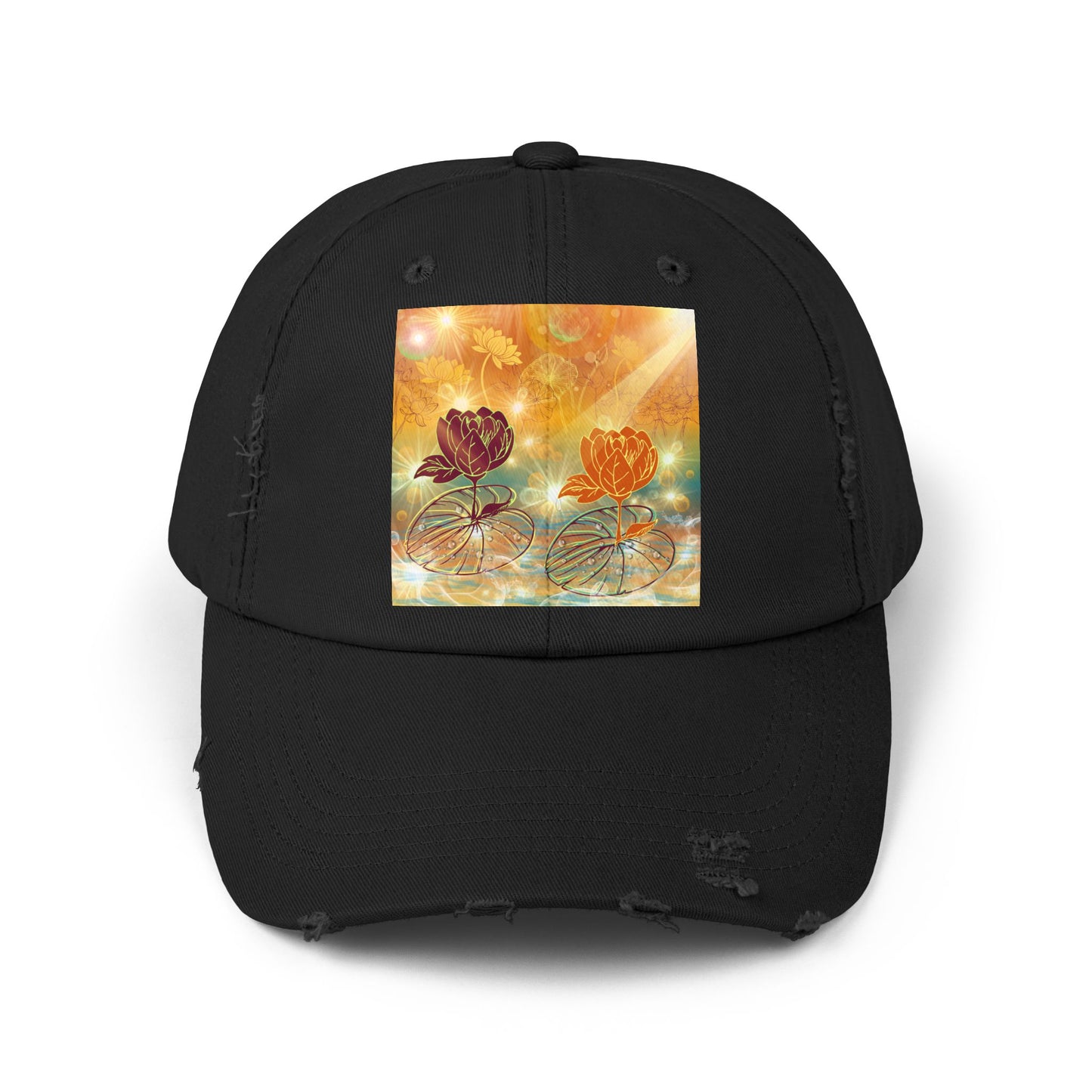 Morning Dew - Unisex Distressed Cap