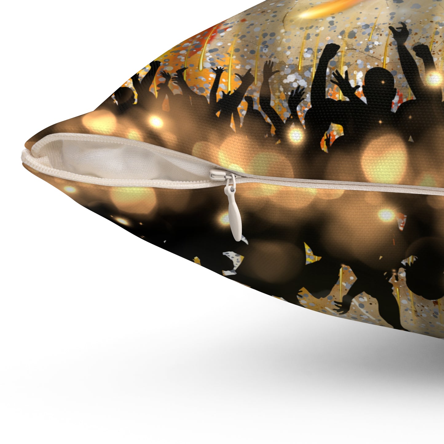 I Will Praise You Spun Polyester Square Pillow