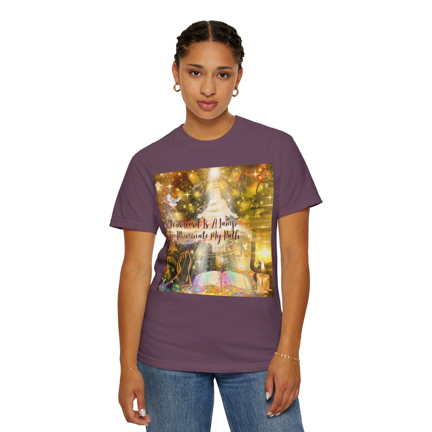 Your Word Unisex Garment-Dyed T-shirt