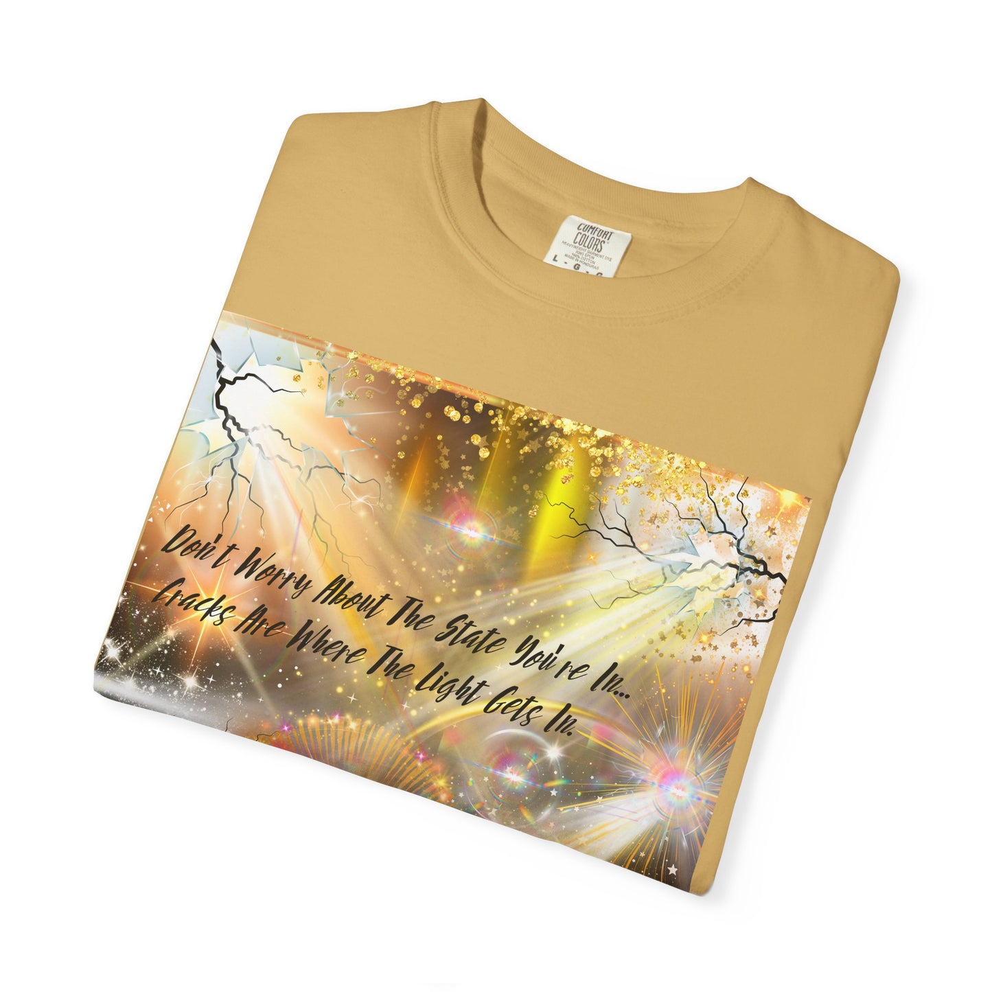 Don't Worry Unisex Garment-Dyed T-shirt