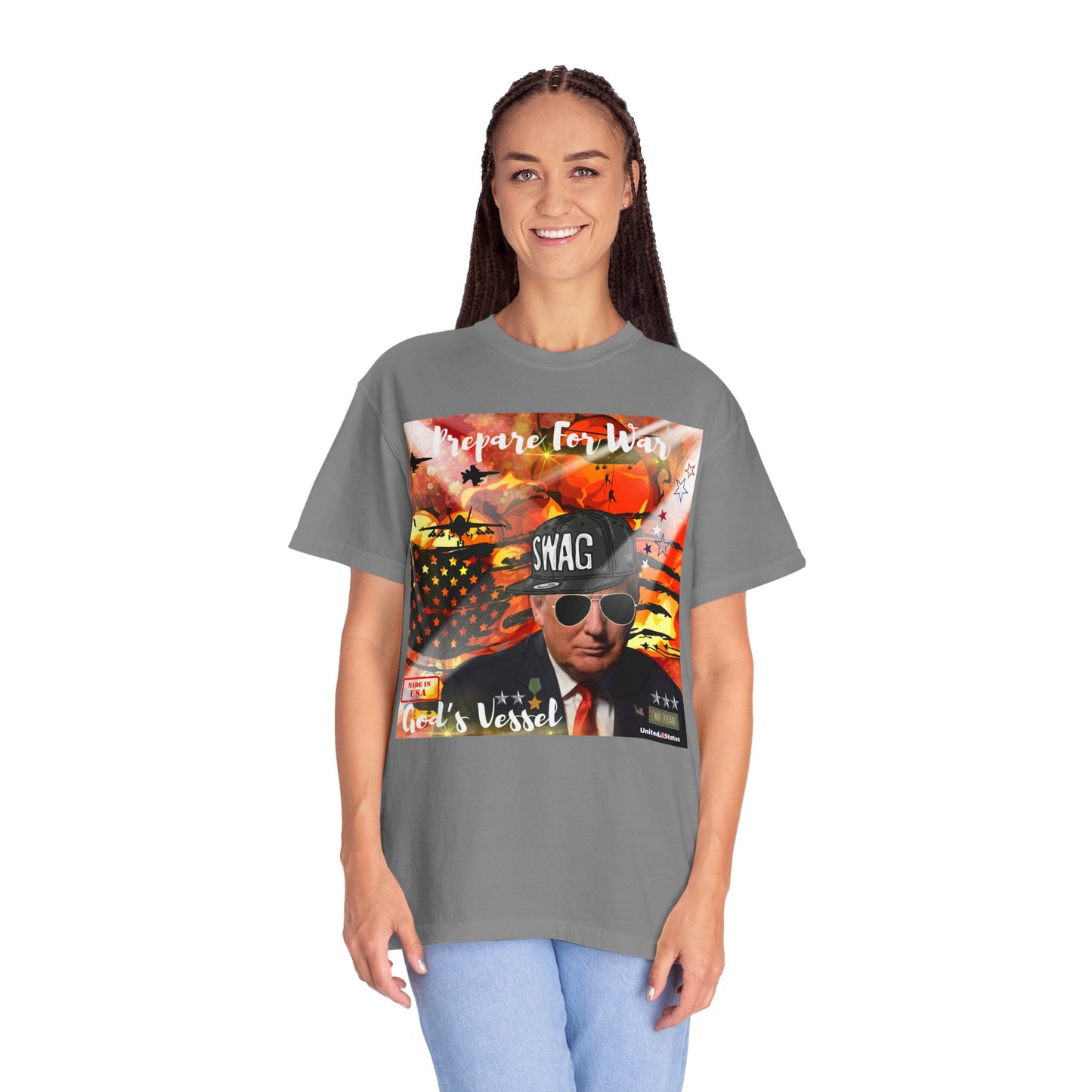 God's Vessel Unisex Garment-Dyed T-shirt