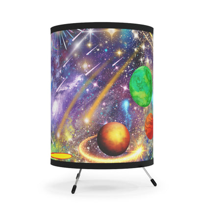 Beyond The Galaxy 2 Tripod Lamp with High-Res Printed Shade, US\CA plug