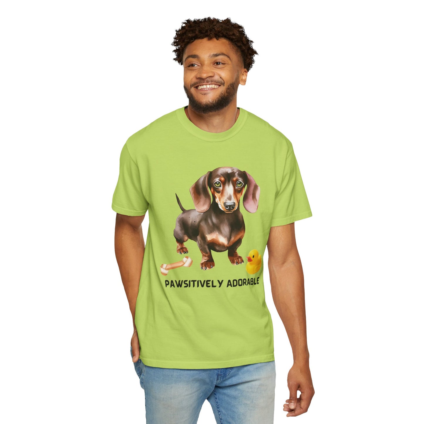 Pawsitively Adorable Unisex Garment-Dyed T-shirt