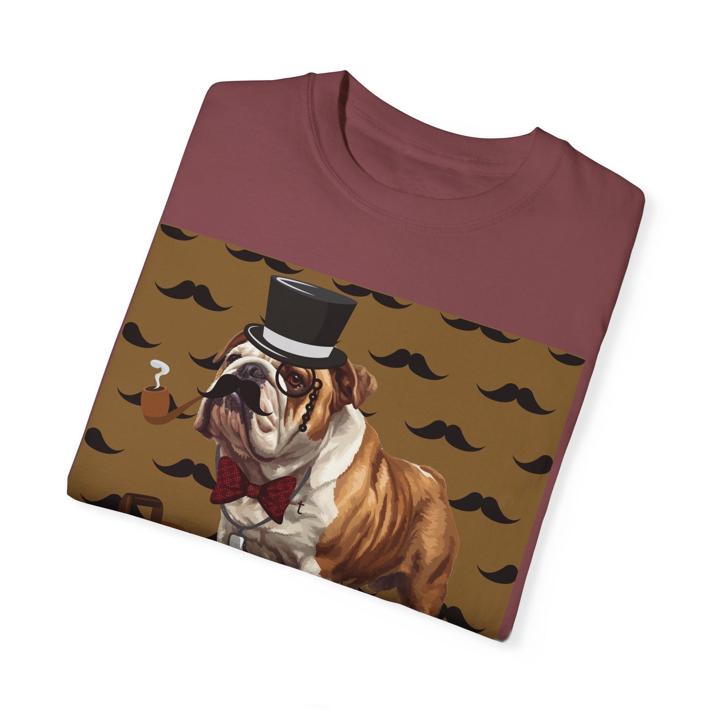 Pawsitively Dapper Unisex Garment-Dyed T-shirt