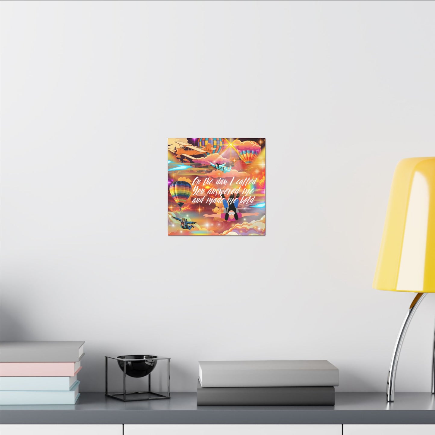 You Answered Me - Inspirational Canvas Wall Art
