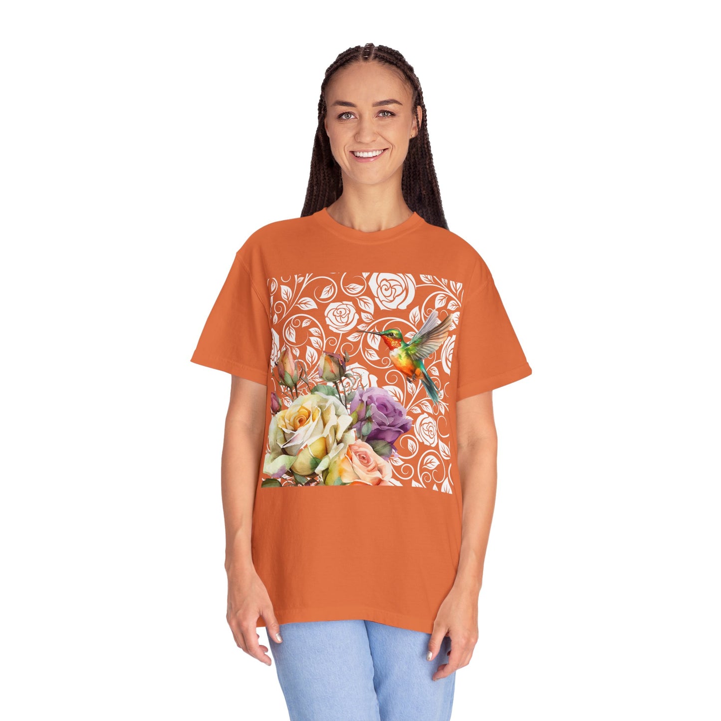 Hummingbird 2 Unisex Garment-Dyed T-shirt