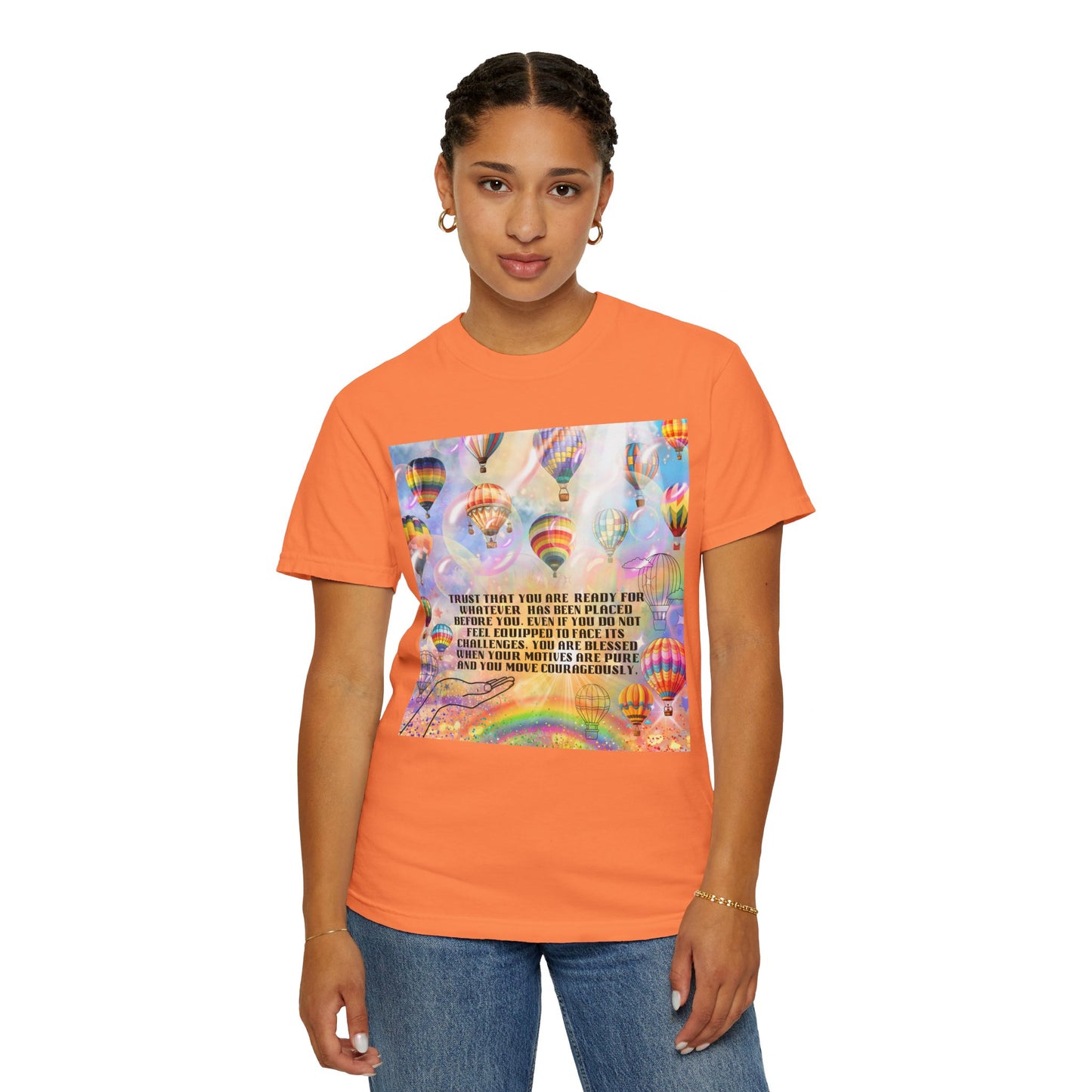 Trust That You Are Ready Unisex Garment-Dyed T-shirt