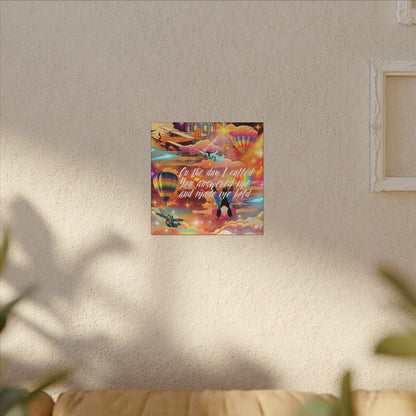 You Answered Me - Inspirational Canvas Wall Art