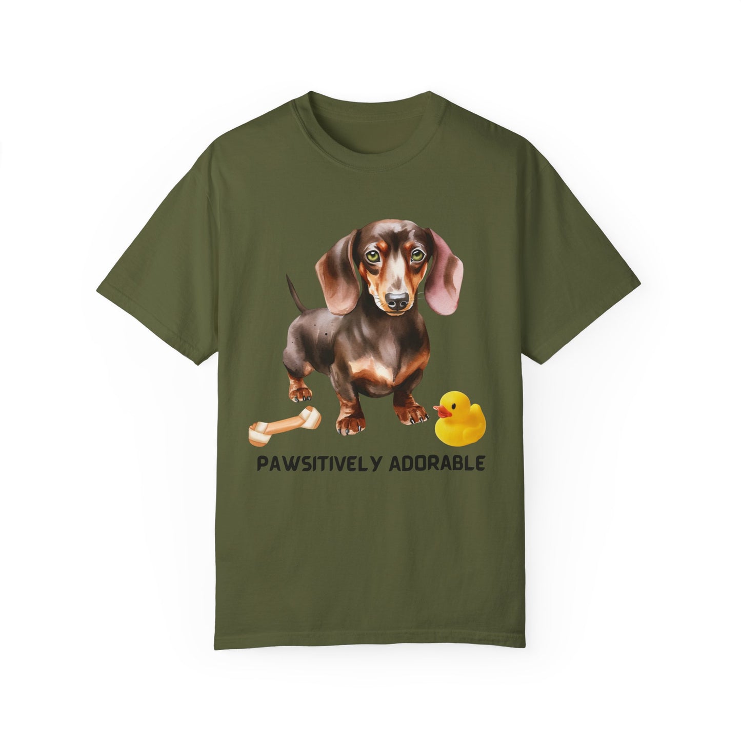 Pawsitively Adorable Unisex Garment-Dyed T-shirt