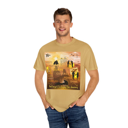 Enjoy The Journey Unisex Garment-Dyed T-shirt