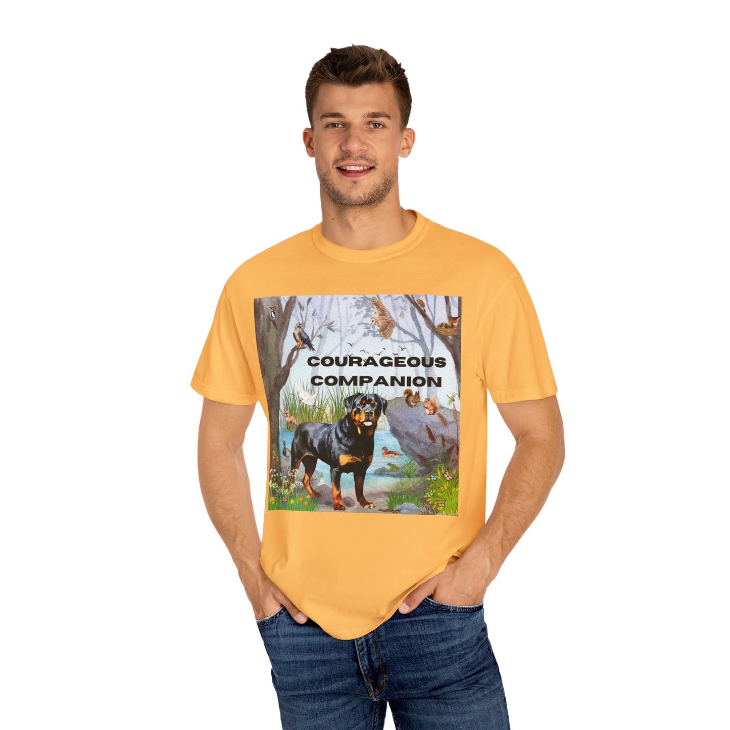 Courageous Companion Unisex Garment-Dyed T-shirt