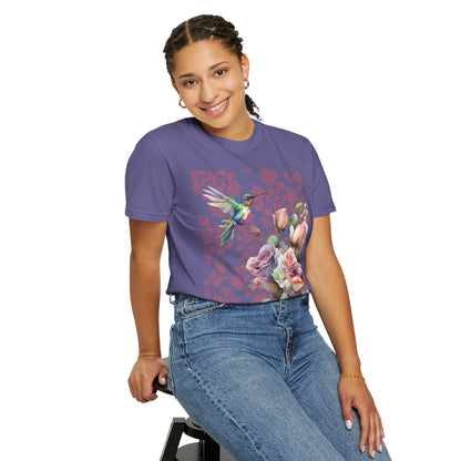 Hummingbird 1 Unisex Garment-Dyed T-shirt