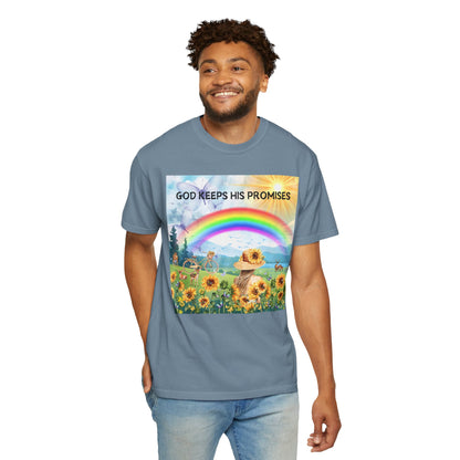 God Keeps His Promises Unisex Garment-Dyed T-shirt