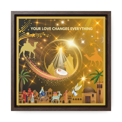 Your Love Changes Everything Canvas Wall Art