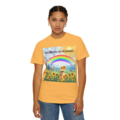 God Keeps His Promises Unisex Garment-Dyed T-shirt