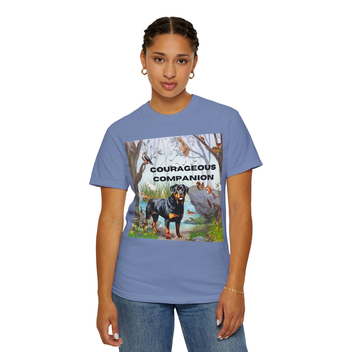 Courageous Companion Unisex Garment-Dyed T-shirt