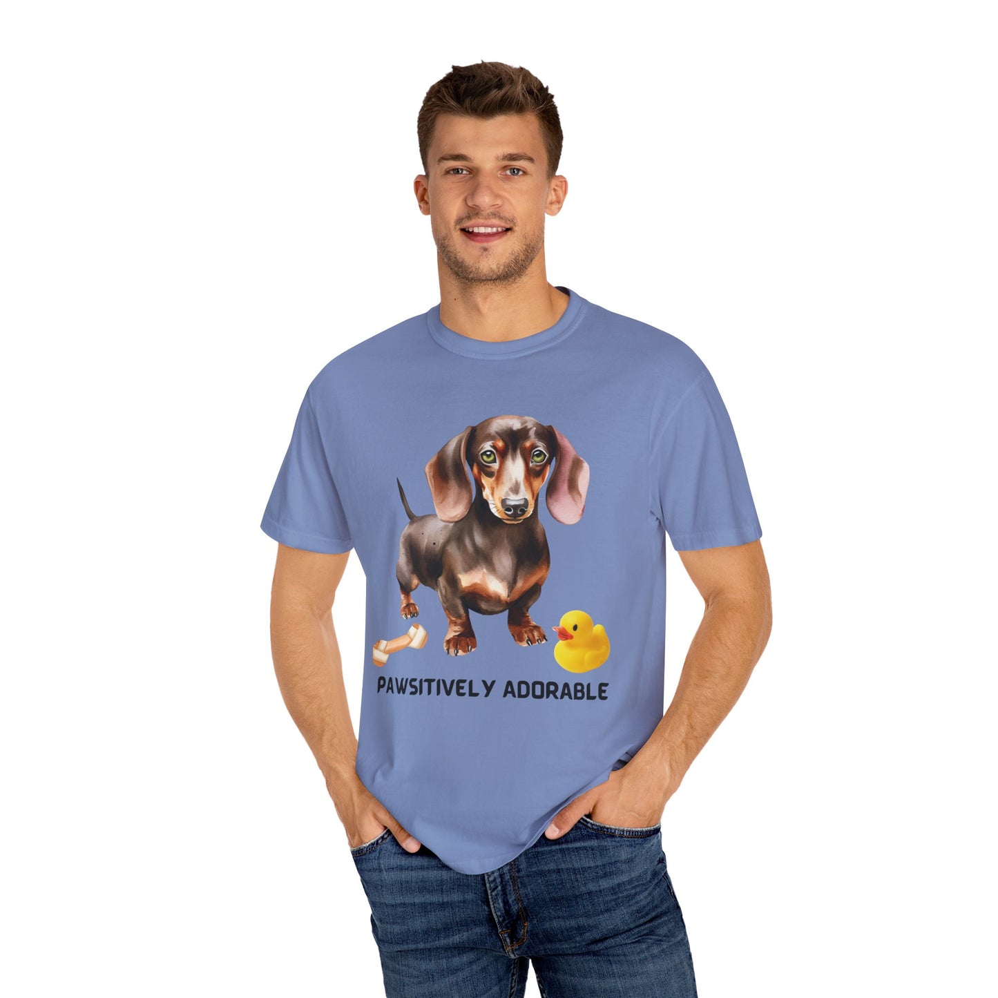 Pawsitively Adorable Unisex Garment-Dyed T-shirt