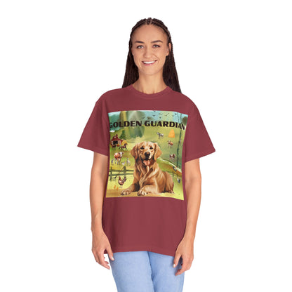 Golden Guardian Unisex Garment-Dyed T-shirt