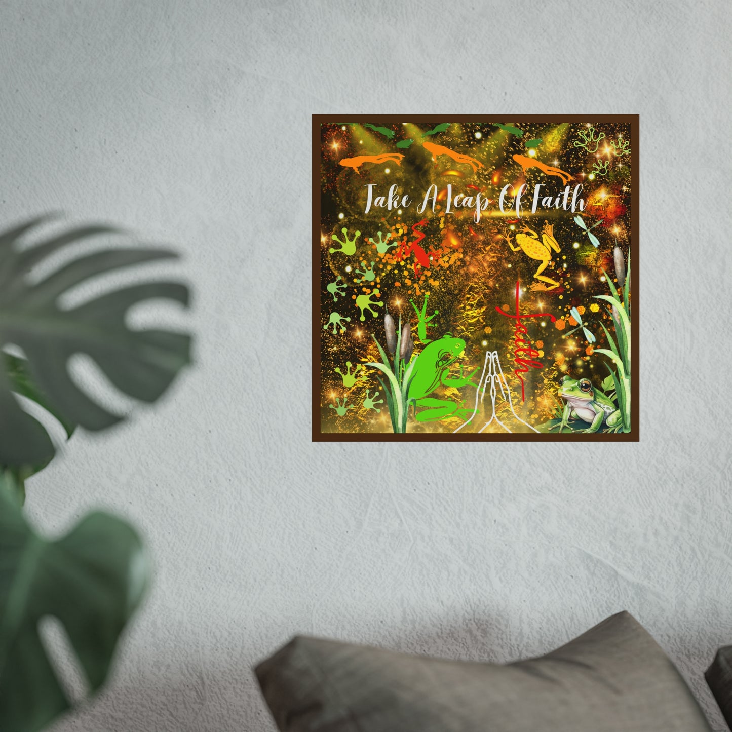 Take A Leap Of Faith Fine Art Poster