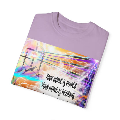 Your Name Unisex Garment-Dyed T-shirt