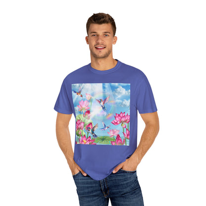 Sipping On Sunshine Unisex Garment-Dyed T-shirt