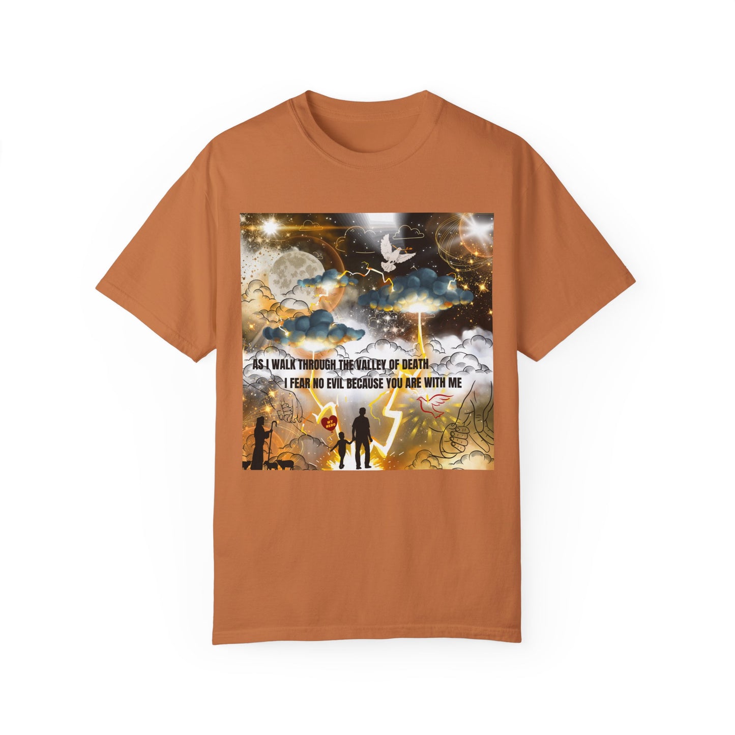 I Fear No Evil Unisex Garment-Dyed T-shirt
