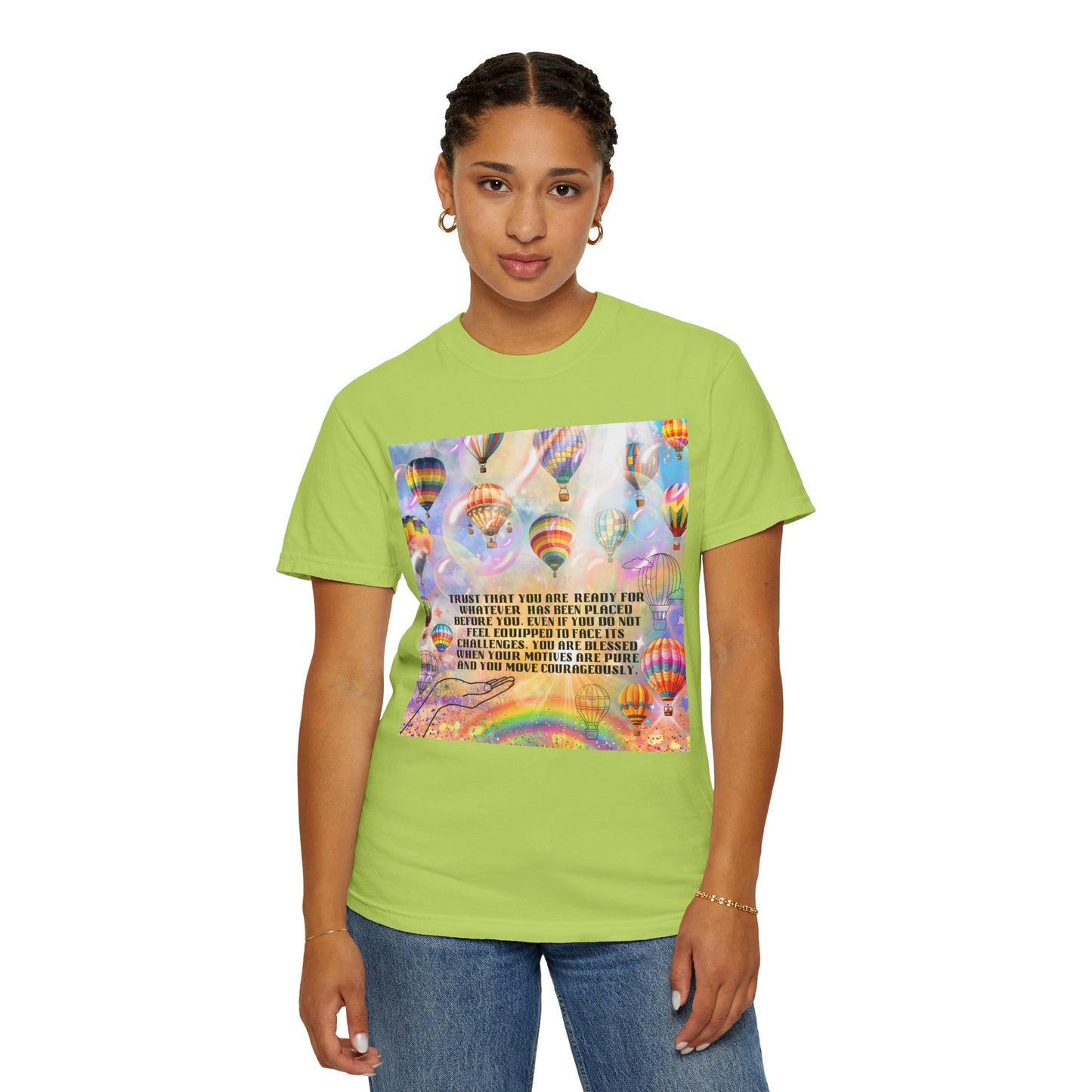 Trust That You Are Ready Unisex Garment-Dyed T-shirt