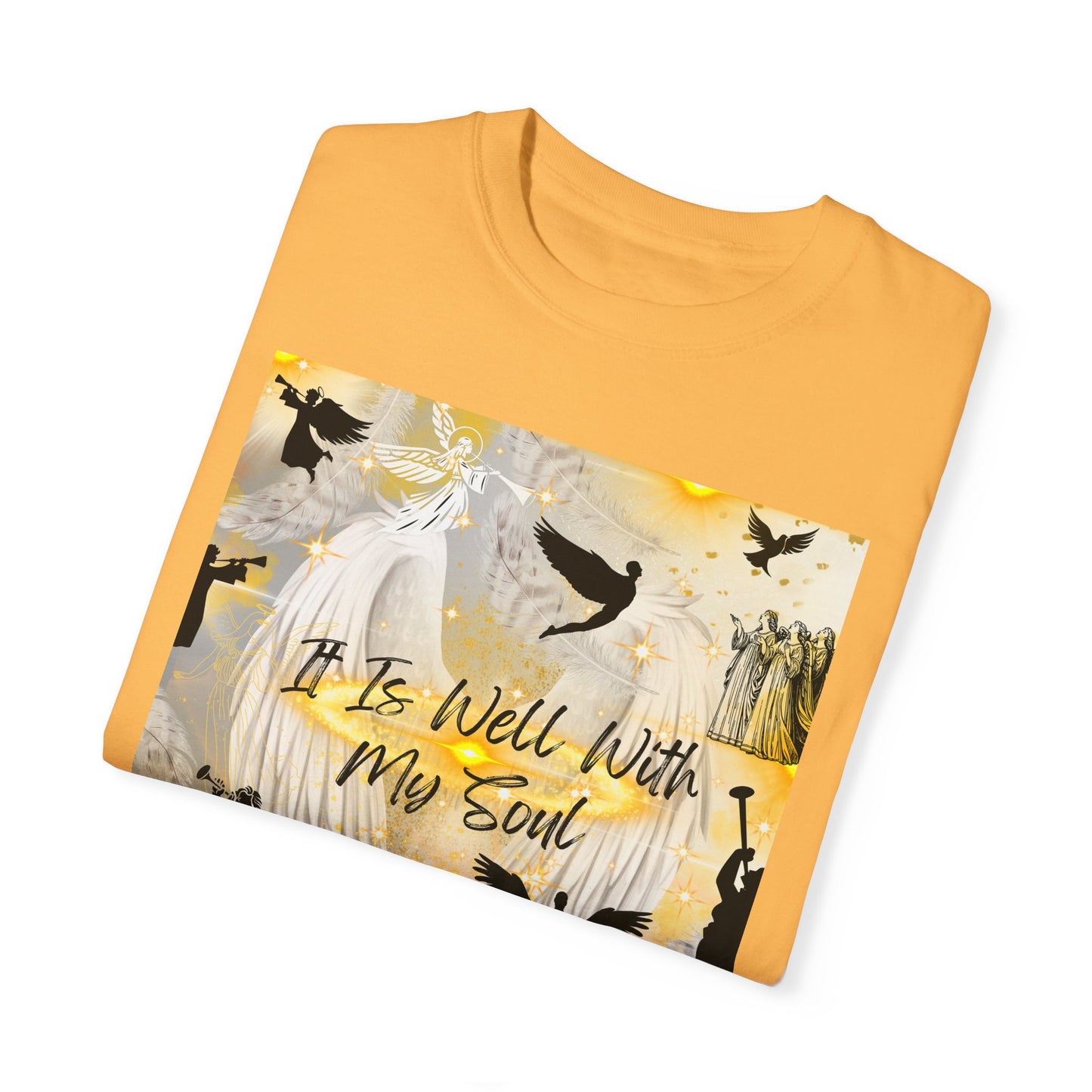 It Is Well With My Soul Unisex Garment-Dyed T-shirt