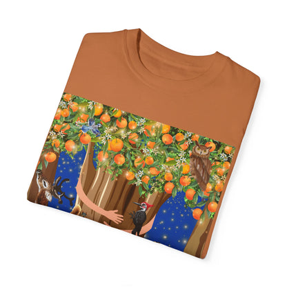 Tree Hugger Unisex Garment-Dyed T-shirt