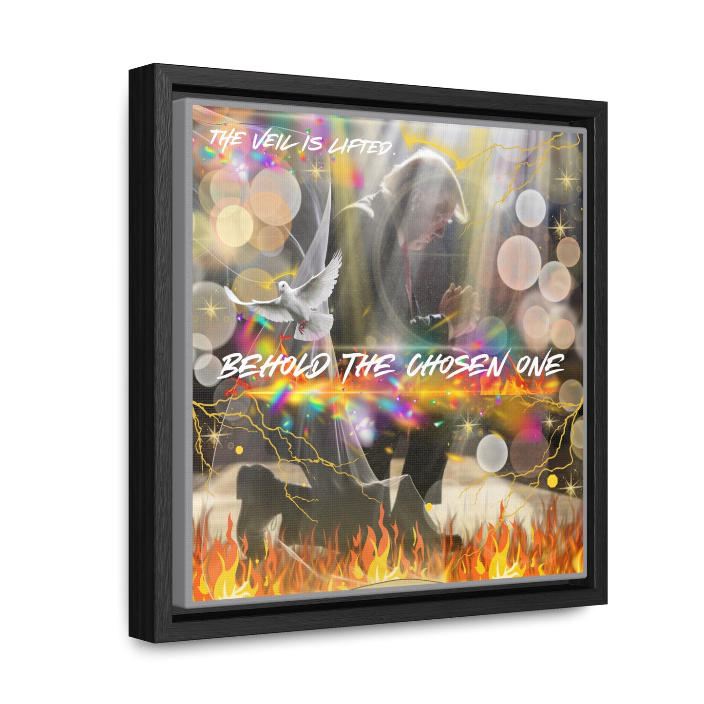 Chosen One Gallery Canvas Wraps, Square Frame