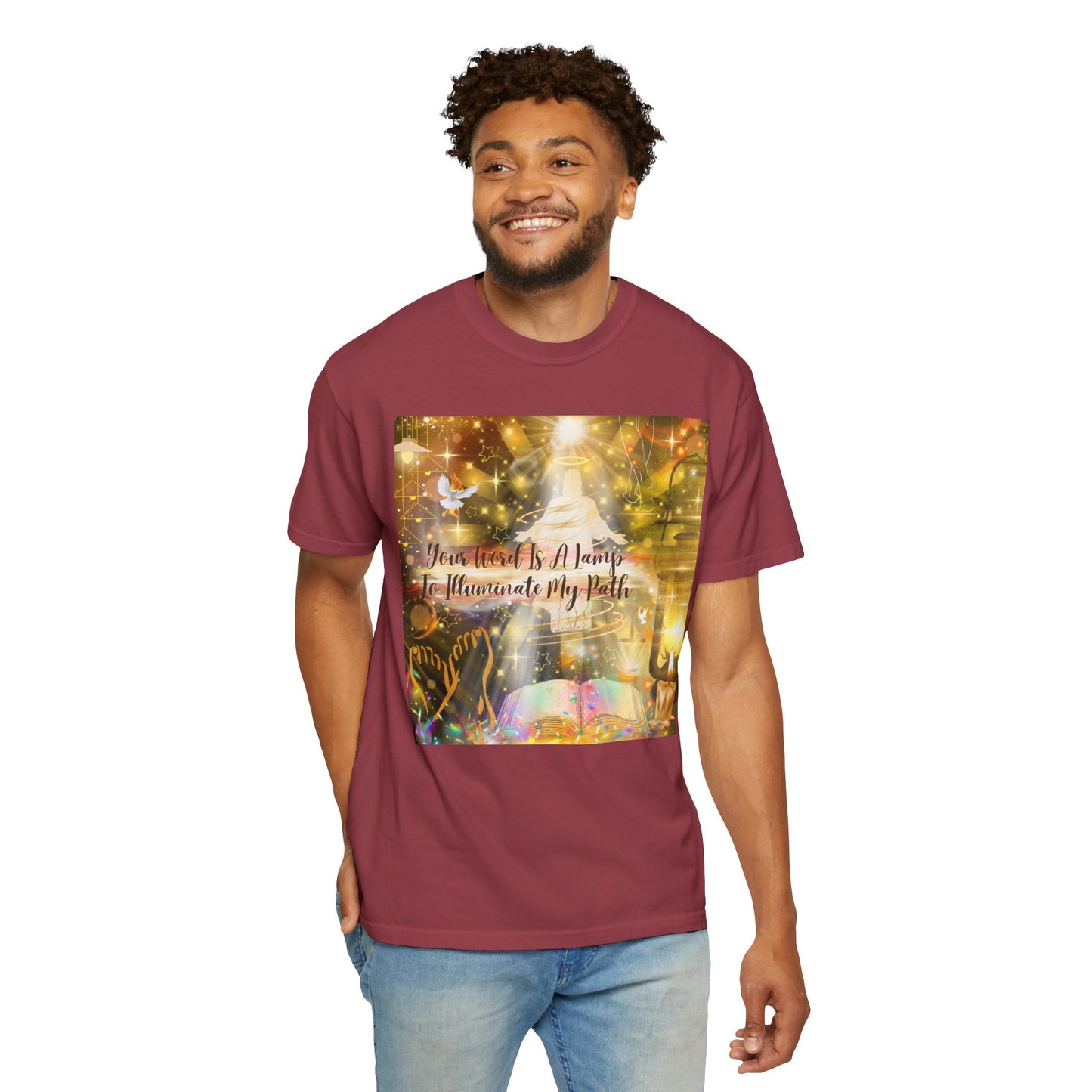 Your Word Unisex Garment-Dyed T-shirt