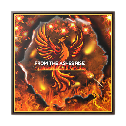 From The Ashes Rise Canvas Wall Art