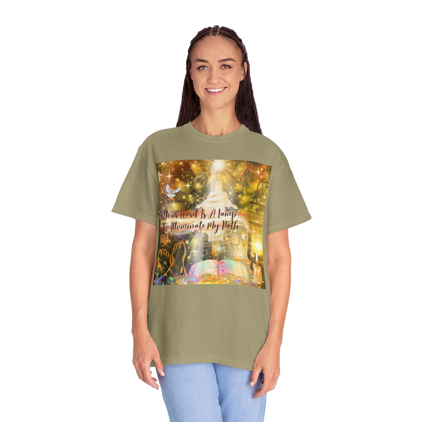 Your Word Unisex Garment-Dyed T-shirt