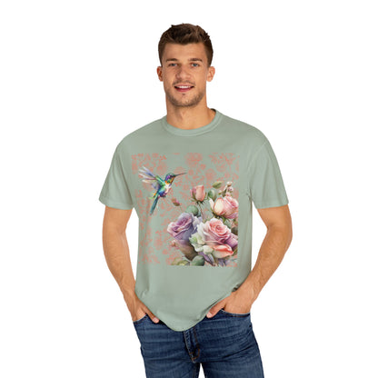 Hummingbird 1 Unisex Garment-Dyed T-shirt