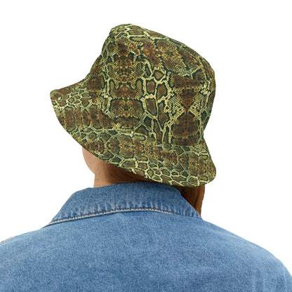 Bucket Hat (AOP) Python Green