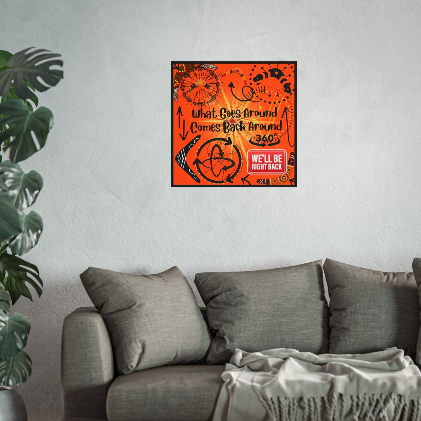 What Goes Around Comes Back Around Fine Art Posters