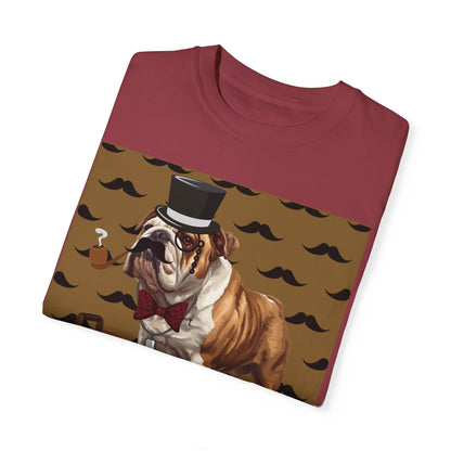 Pawsitively Dapper Unisex Garment-Dyed T-shirt