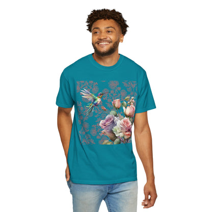 Hummingbird 1 Unisex Garment-Dyed T-shirt