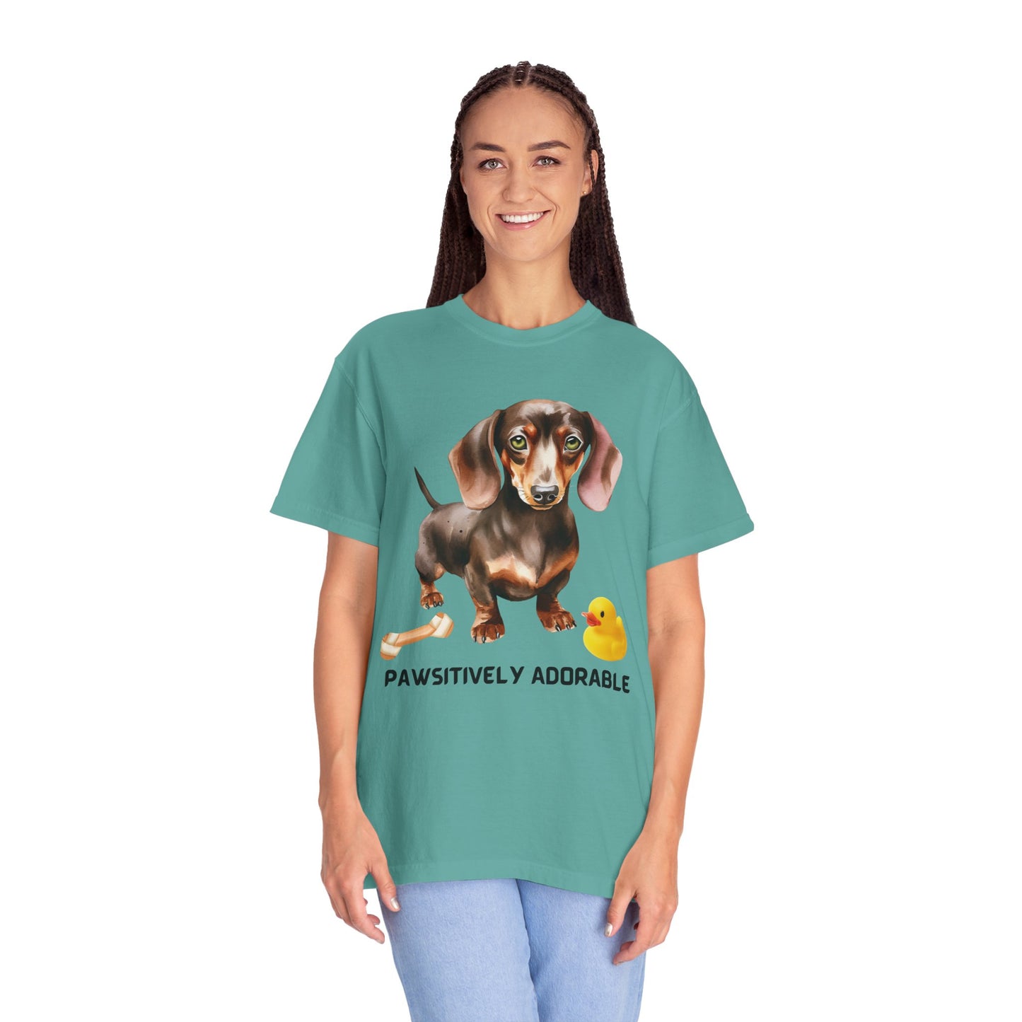 Pawsitively Adorable Unisex Garment-Dyed T-shirt