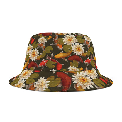 Bucket Hat Koi Lotus