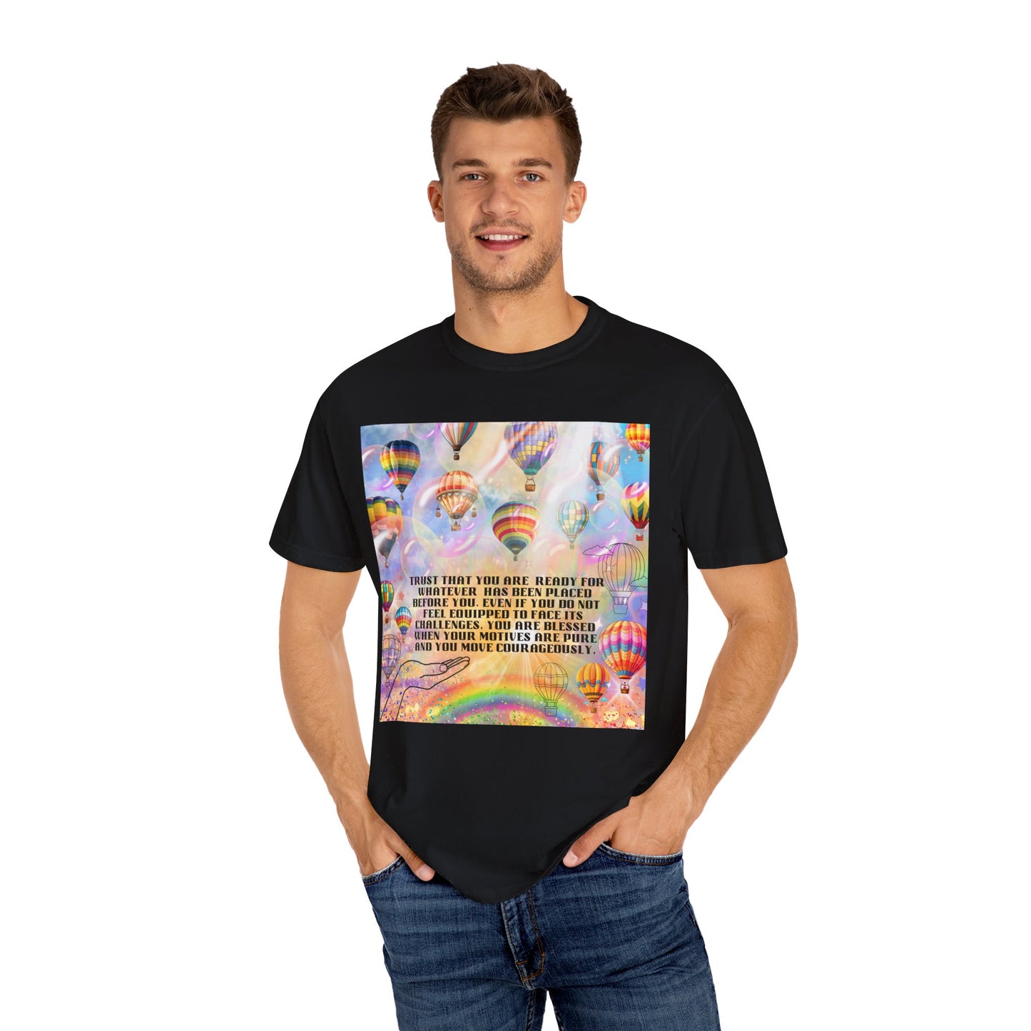 Trust That You Are Ready Unisex Garment-Dyed T-shirt