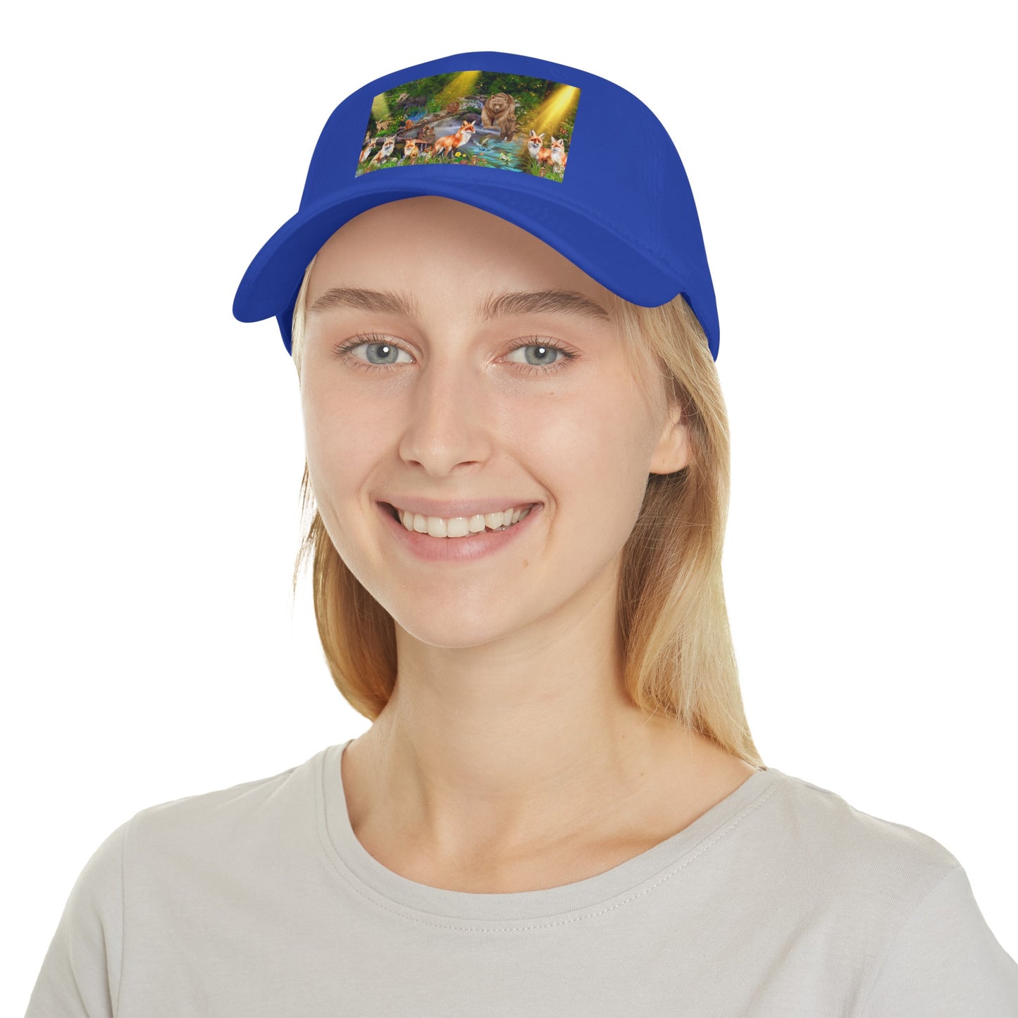 Foxes and Forest Friends Low Profile Baseball Cap