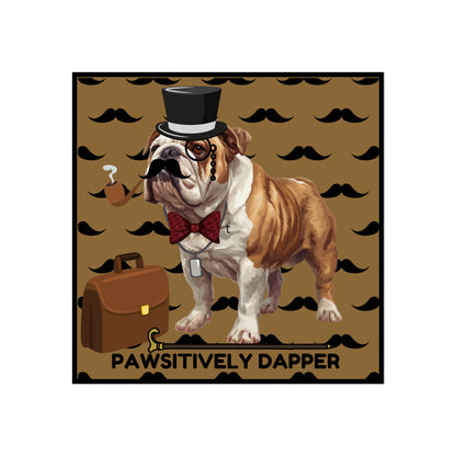 Pawsitively dapper Fine Art Posters