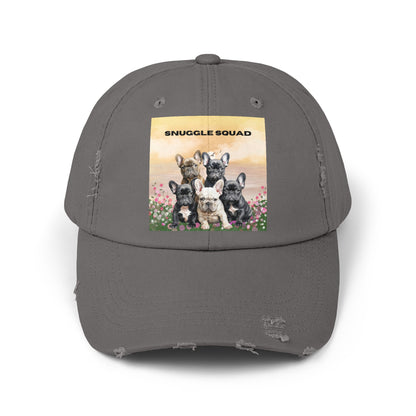 Snuggle Squad Unisex Distressed Cap