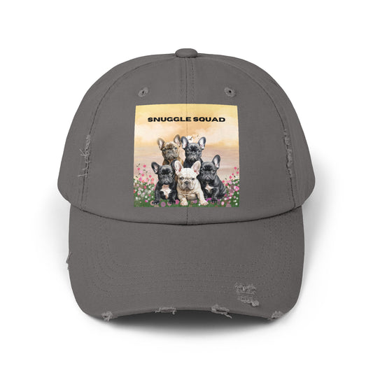 Snuggle Squad Unisex Distressed Cap